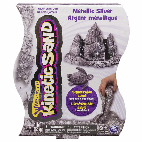 Kinetic Sand Metals and Minerals Silber 454g Kinetiksand