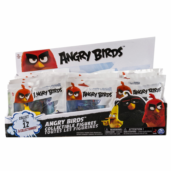 Angry Birds Collectible Figures Boy/Girl Multicolour 12pc(s) children toy figure set