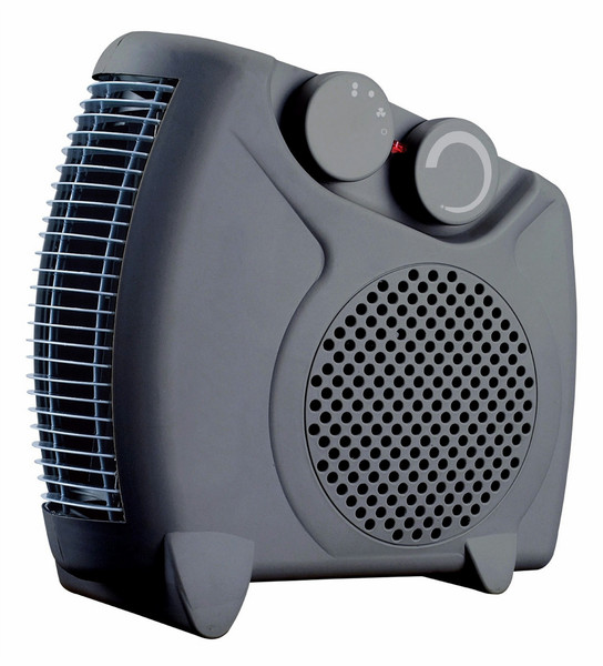 Electroline FHE206REV Indoor 2000W Black Fan electric space heater