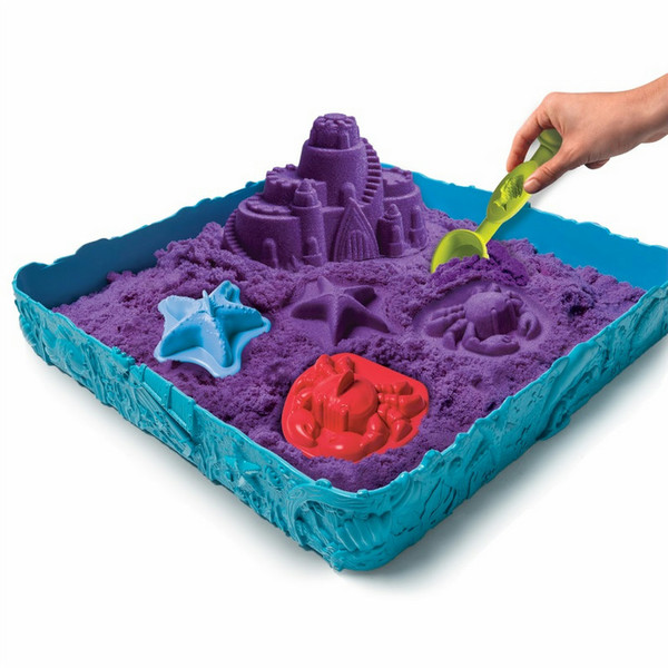 Kinetic Sand Sandbox Set Purple Пурпурный 453г кинетический песок