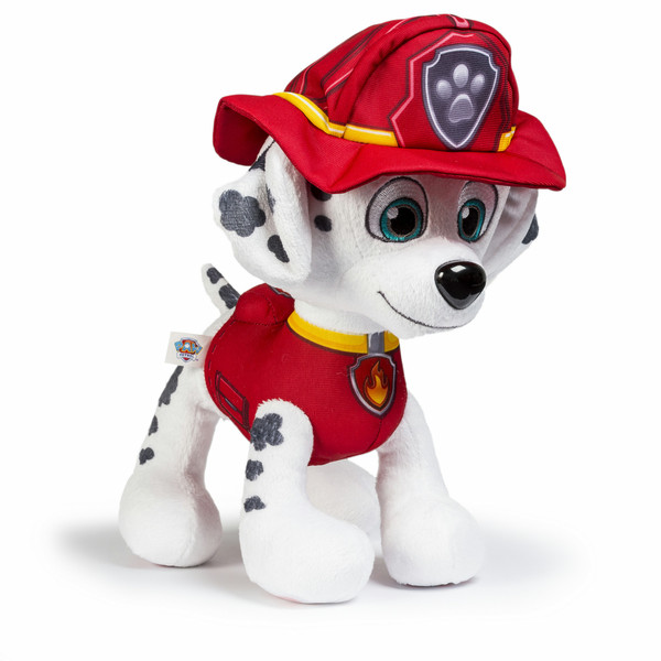 Paw Patrol Plush Marshall Игрушечная собака Пластик, Плюш Черный, Красный, Белый, Желтый