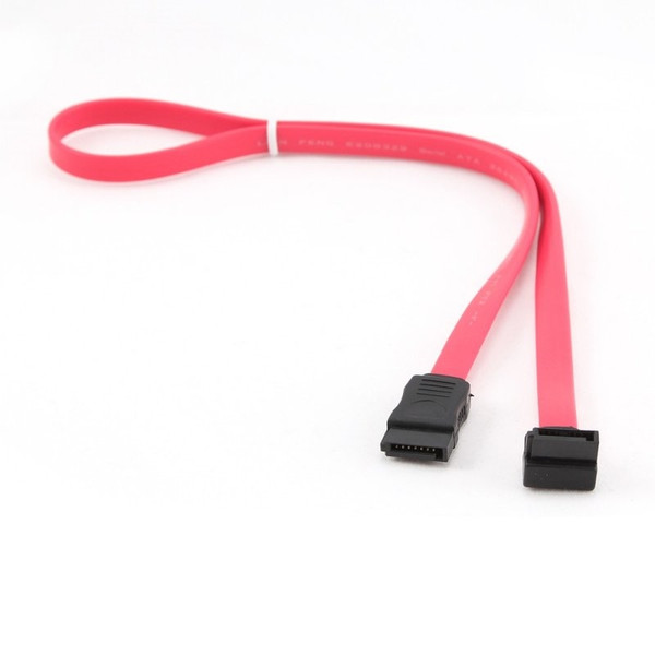 iggual IGG311813 0.5м SATA III SATA III Черный, Розовый кабель SATA