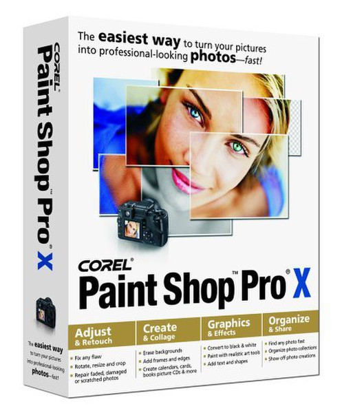 Corel Upgrade to Paint Shop Pro X
