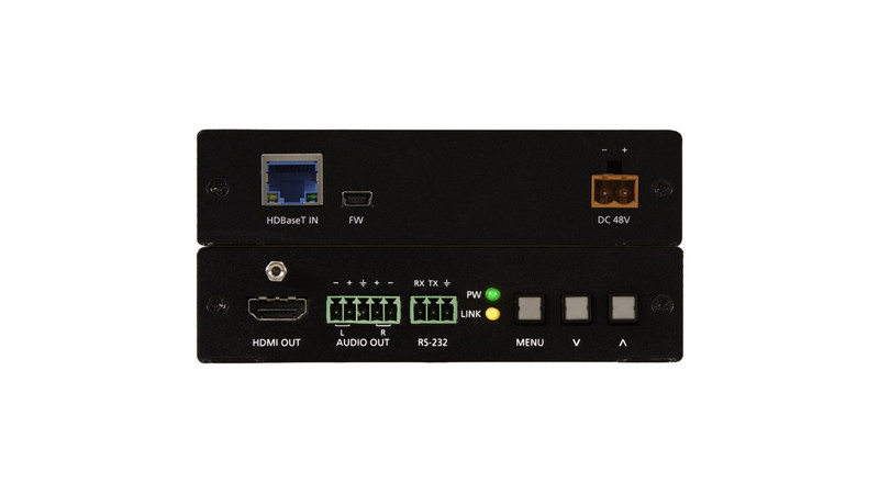 Atlona AT-HDVS-150-RX AV-Receiver Schwarz Audio-/Video-Leistungsverstärker