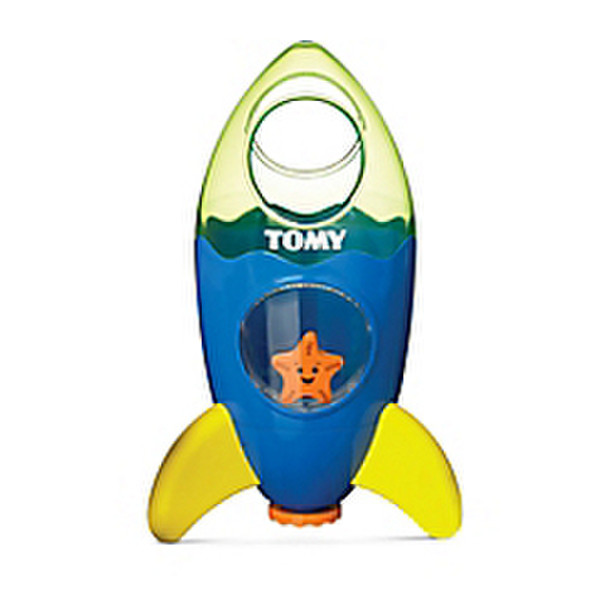 Tomy Fountain Rocket Bath toy Blue,Yellow