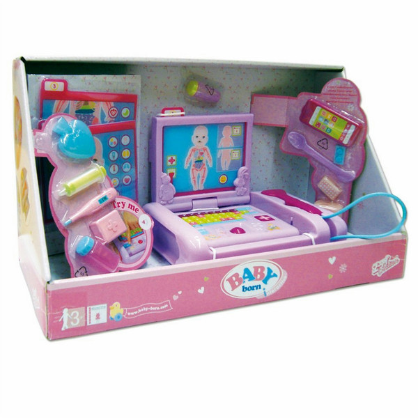 BABY born interactive Medical Laptop Plastic interactive toy