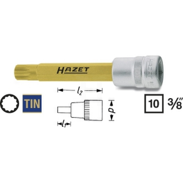 HAZET 8808LG-8 nut driver bit