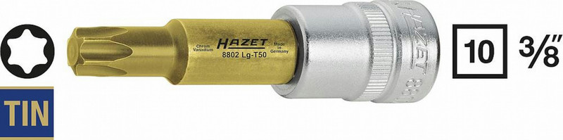 HAZET 8802LG-T50 nut driver bit