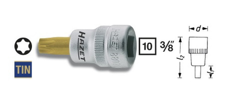 HAZET 8802-T30 nut driver bit