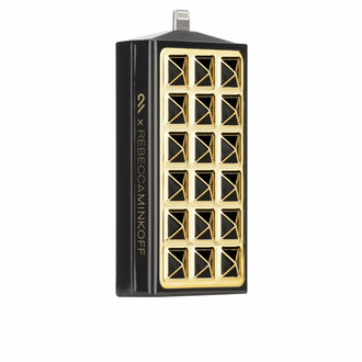 Case-mate REBECCA MINKOFF 1800mAh Black,Gold power bank