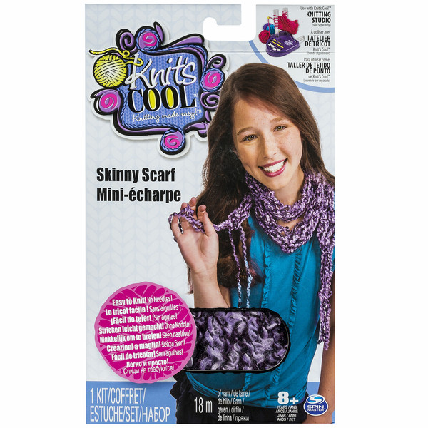 Knit's Cool Skinny Scarf