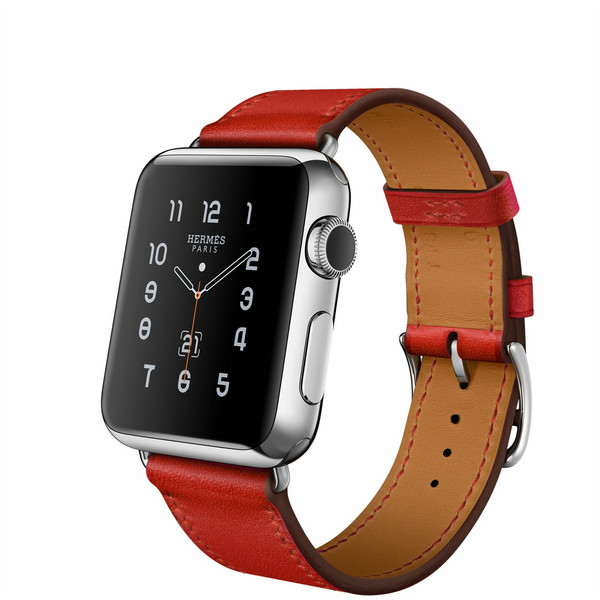 Apple Watch Hermès 1.32Zoll OLED 40g Edelstahl Smartwatch
