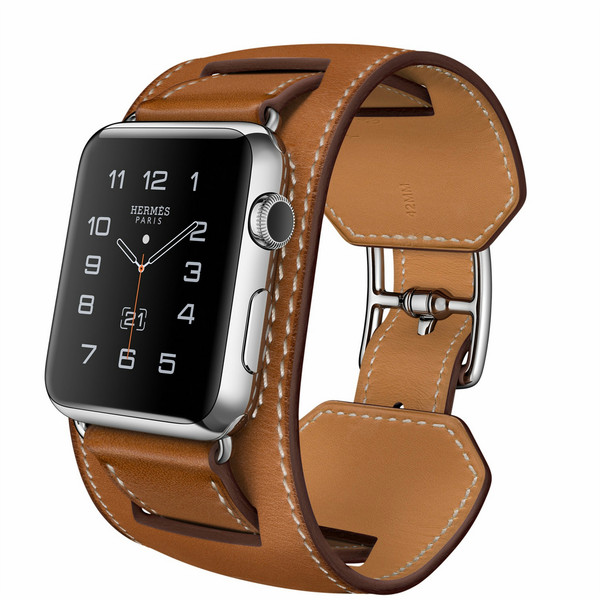 Apple Watch Hermès 1.5Zoll OLED 50g Edelstahl Smartwatch