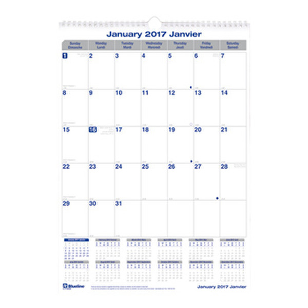 Blueline C171303B calendar