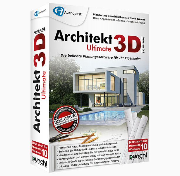 Avanquest Architekt 3D X8 Ultimate