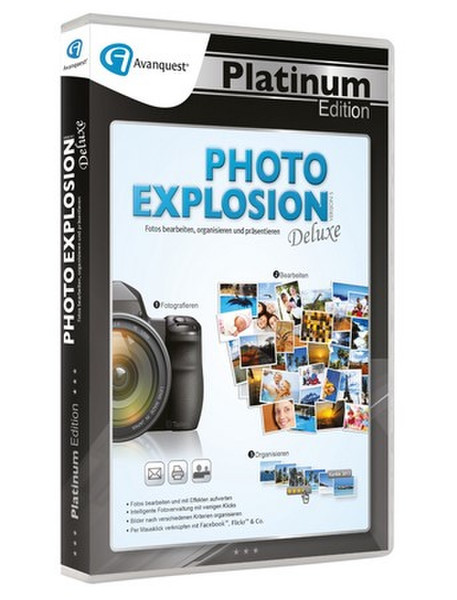 Avanquest Photo Explosion 5 Deluxe, Platinum Edition