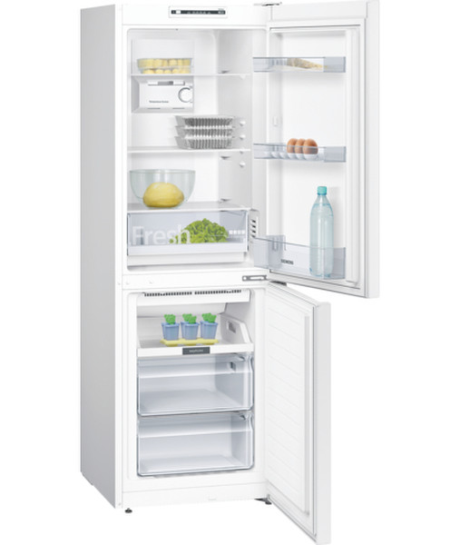 Siemens KG33NNW30 Freestanding 192L 87L A++ White fridge-freezer