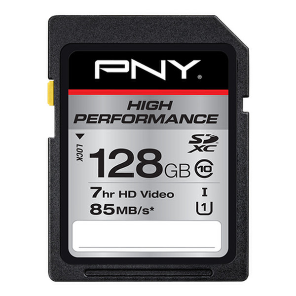 PNY P-SDXC128U185-GE 128GB SDXC Klasse 10 Speicherkarte