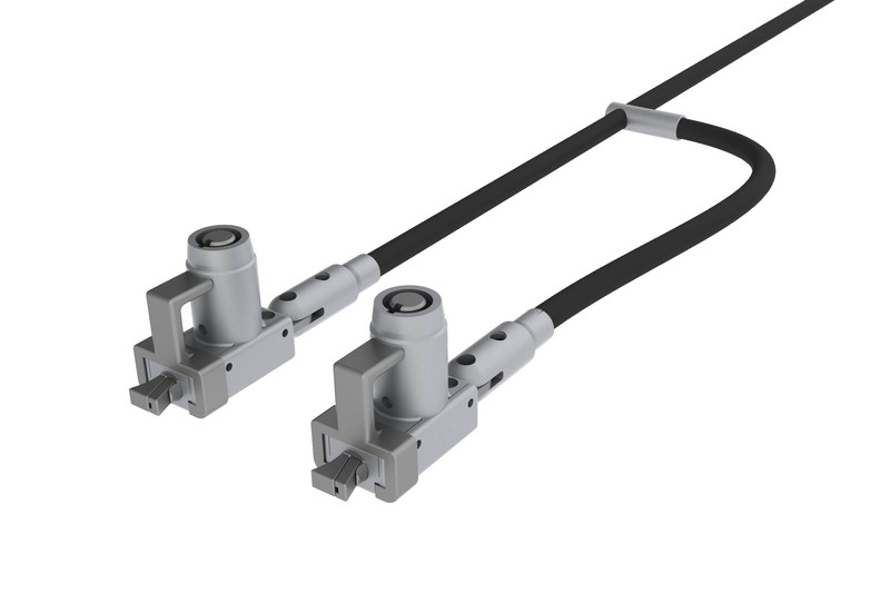 Noble TZNG04DHT Schwarz, Grau Kabelschloss