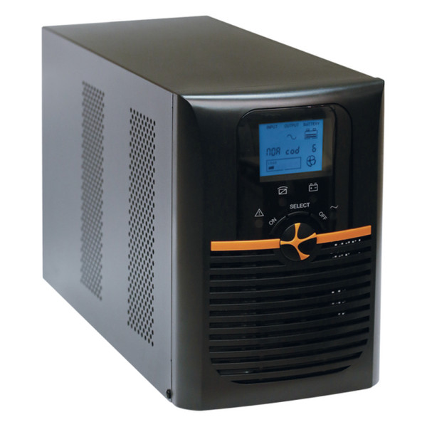 Tuncmatik Newtech Pro II X9 Double-conversion (Online) 3000VA 3AC outlet(s) Black uninterruptible power supply (UPS)