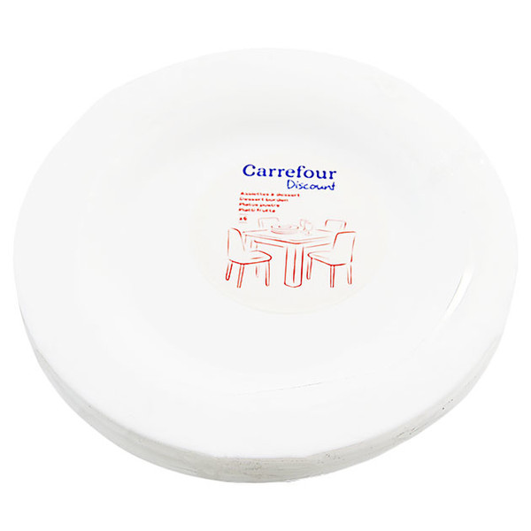 Carrefour Discount 105029645 обеденная тарелка