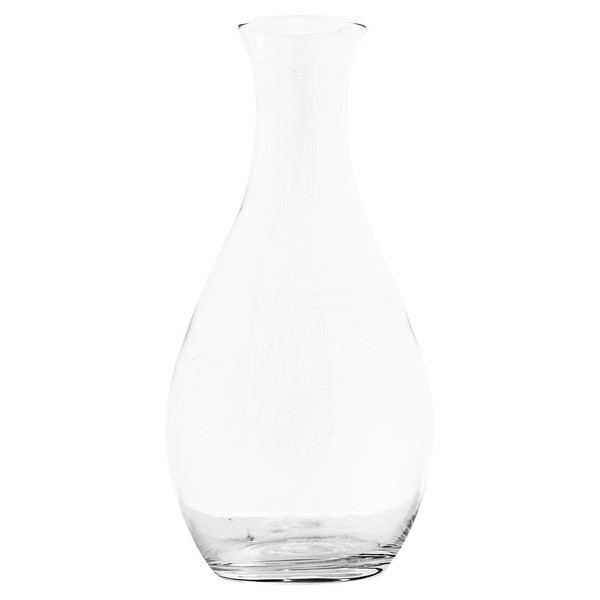 Carrefour Home 105029468 Bottle-shaped Стекло Прозрачный ваза