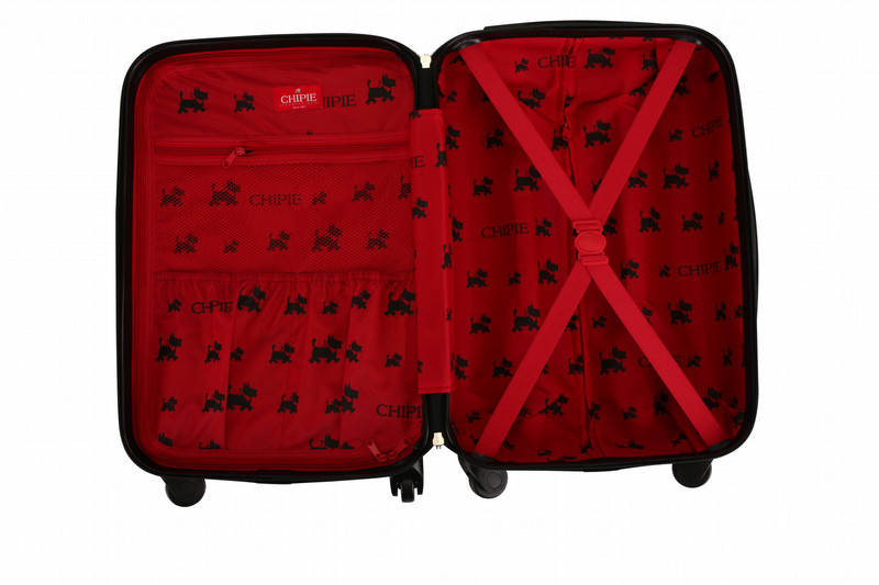 CHIPIE 34600/48 DGR Trolley Acrylonitrile butadiene styrene (ABS) Black luggage bag
