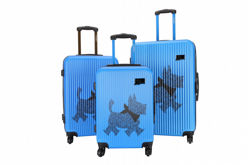 CHIPIE 34600/48 BLU На колесиках Поликарбонат Синий luggage bag
