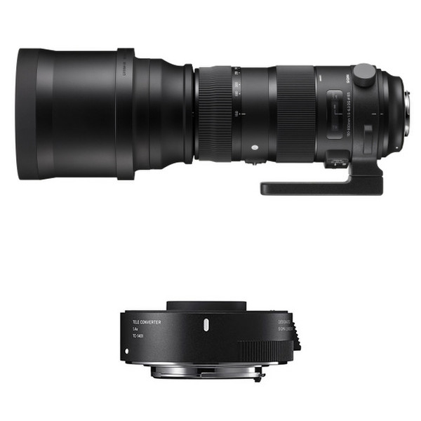 Sigma Sports | 150-600mm F5-6.3 DG OS HSM + TC-1401 SLR Tele lens Черный