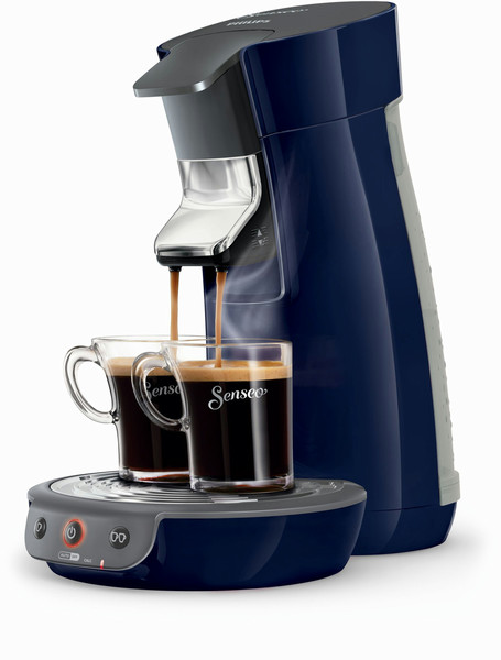Senseo Viva Café HD7821/70 Freestanding Fully-auto Pod coffee machine 0.9L 6cups Blue coffee maker