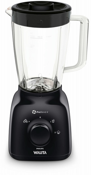 Philips Walita Daily Collection RI2001/91 Tabletop blender 2L 400W Black blender