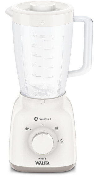 Philips Walita Daily Collection RI2001/01 Tabletop blender 2L 400W Transparent,White blender