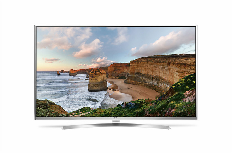 LG 49UH850V 49Zoll 4K Ultra HD 3D Smart-TV WLAN Grau, Weiß LED-Fernseher