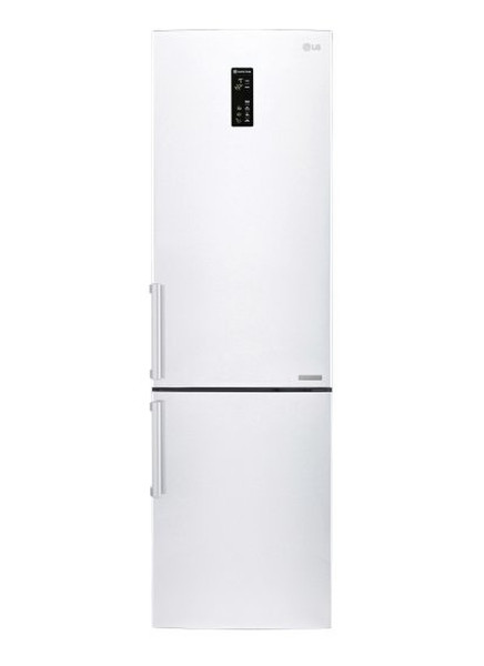 LG GBB60SWFZB Freestanding 343L A++ White refrigerator