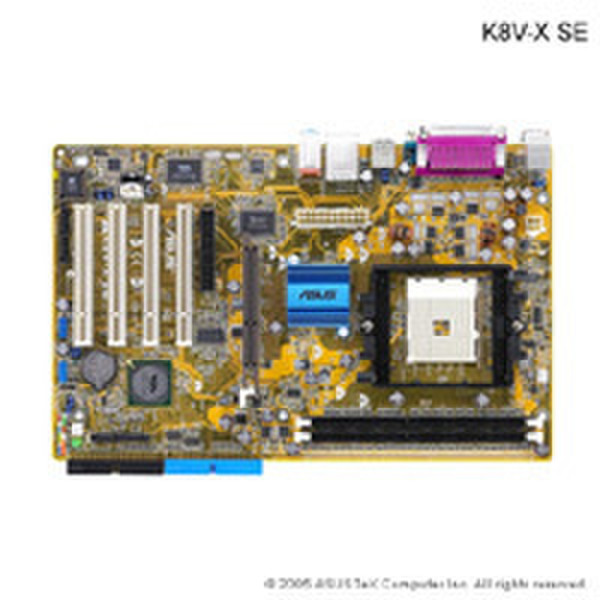 ASUS K8V-X SE Socket 754 ATX motherboard