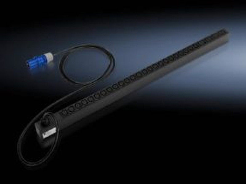 Rittal DK 7955.110 28AC outlet(s) Black power distribution unit (PDU)