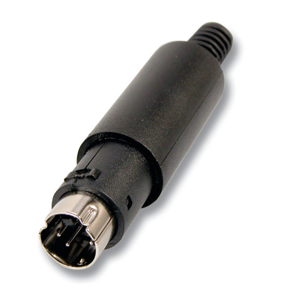 EFB Elektronik 38116.1 mini-DIN Черный кабельный разъем/переходник