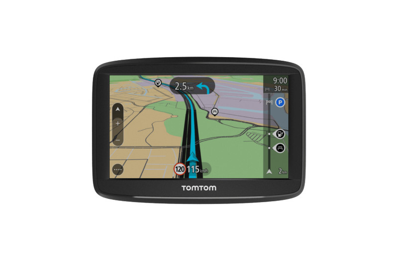 TomTom START 42 Tragbar / Fixiert 4.3Zoll Touchscreen 167g Schwarz Navigationssystem