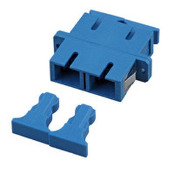 Value 21.99.0604 SC/SC 1pc(s) Blue fiber optic adapter