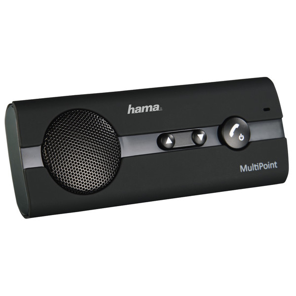 Hama MyVoice Car Мобильный телефон Bluetooth Черный устройство громкоговорящей связи