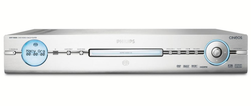Philips Cineos DVP9000S/00 Cеребряный DVD-плеер