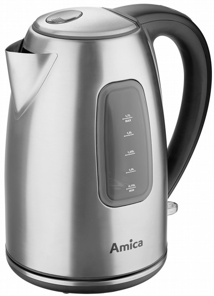 Amica KM3014 1.7L 2200W Stainless steel electrical kettle