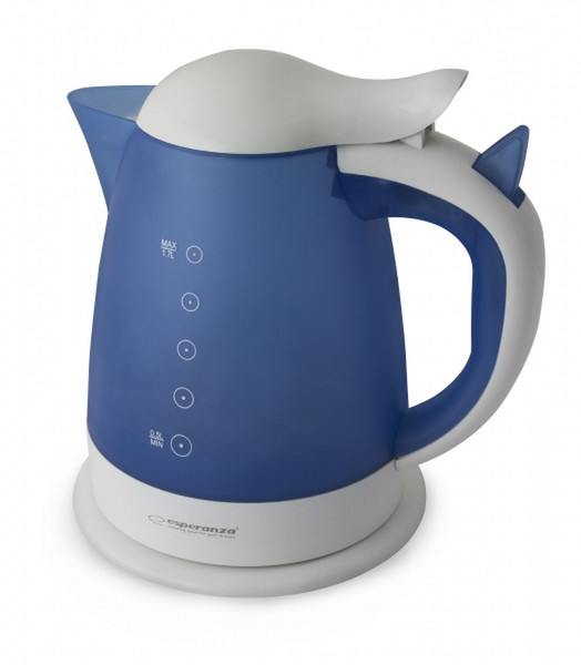 Esperanza EKK005B 1.7л 2200Вт Синий, Белый электрический чайник