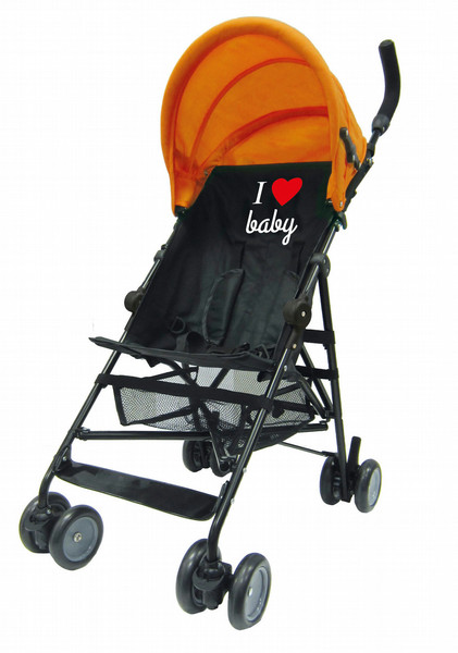 Babylala 105451101 Легкая коляска Черный, Оранжевый детская коляска