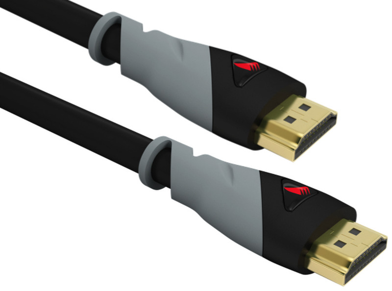 WyreStorm HDMI - HDMI, m-m, 0.5m 0.5m HDMI HDMI Schwarz, Grau