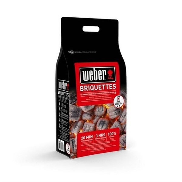 Weber 17593 4000г charcoal for barbecue/grill