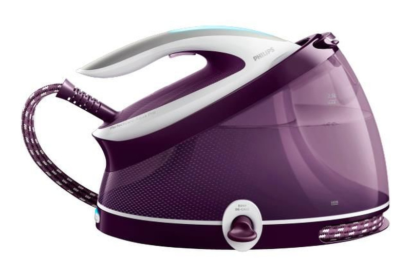 Philips GC9315/30 2.5L T-ionicGlide soleplate Violet,White steam ironing station