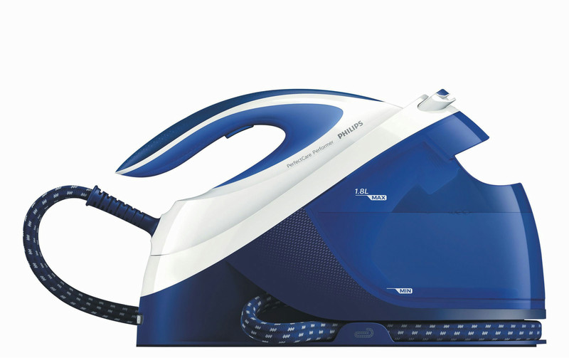 Philips GC8731/20 1.8L SteamGlide Plus soleplate Blue,White steam ironing station