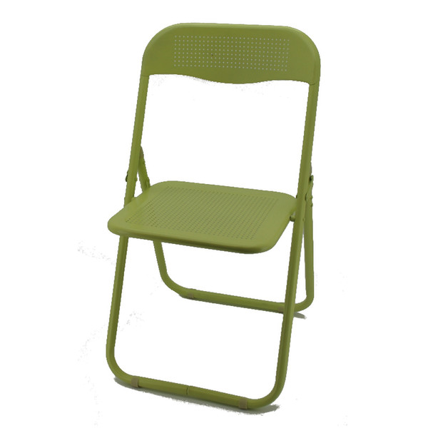 Casa Collection 0033129 Обеденный Жесткое сиденье Жесткая спинка Металл Зеленый уличный стул