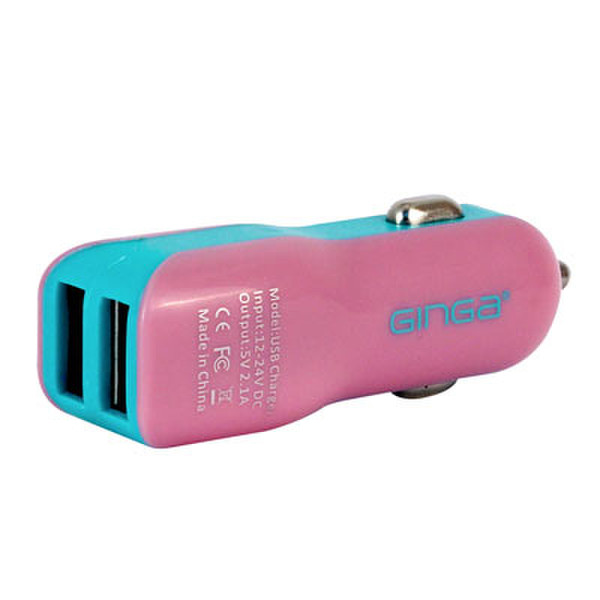 Ginga GIN16PCC2P-MV Auto Blue,Pink mobile device charger